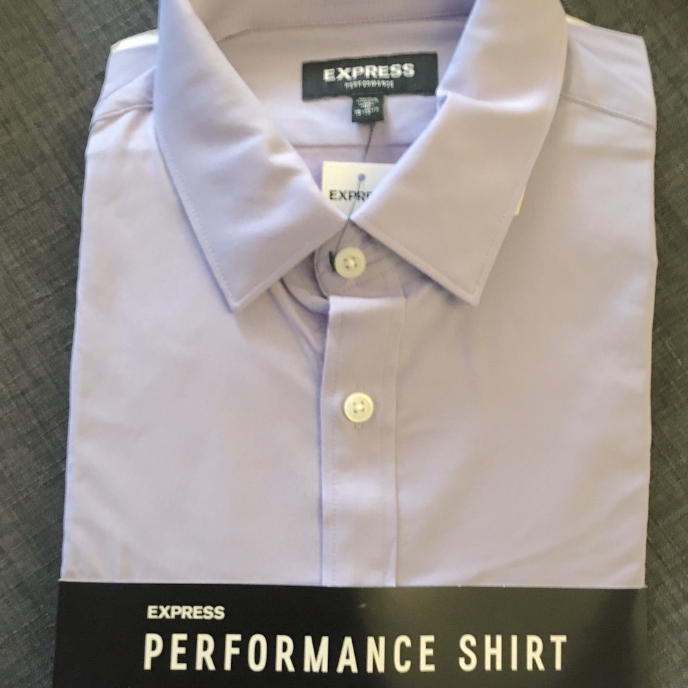 Express Men’s Purple Dress Shirt